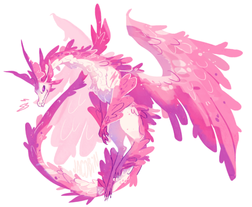 jacobin:  Manakete versions of Oxley and Zacria, because I finished FE:A and a Fire Emblem AU was absolutely necessary. Some manakete traits fit in well with Ox n Zac’s canon species (like long lifespan, wispy antennae things) so I couldn’t resist….