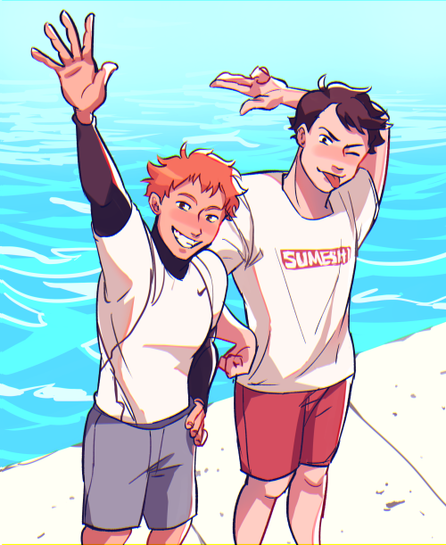 boys by the sea! (I think about them)