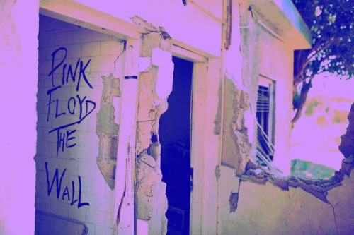 Özgürlüğü için savaşan her ülke gibi Filistin'de de çare duvarlara kazınmıştı. @pinkfloyd #pinkfloyd