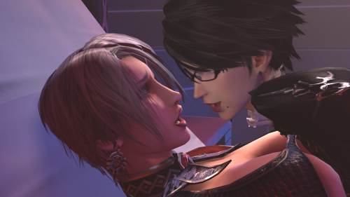 willywankersfm:  Continuing the ‘Month of Valentine’ I decided to share more Ivy X Bayonetta!Hmmm , I should make a comic. 