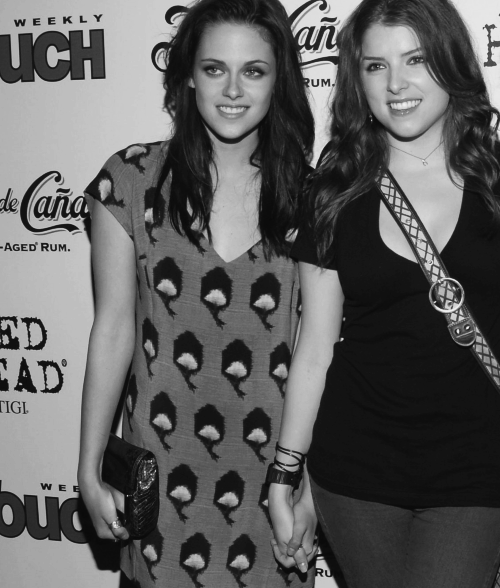 akendrickdaily: Anna Kendrick & Kristen Stewart at the MTV Video Music Awards - After Party (2008)