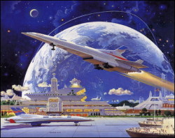 70sscifiart:  Robert McCall