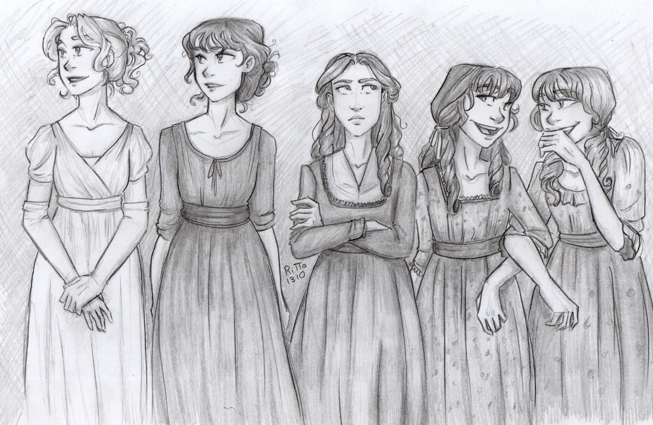 I love Pride and Prejudice by AsIfIDraw on DeviantArt