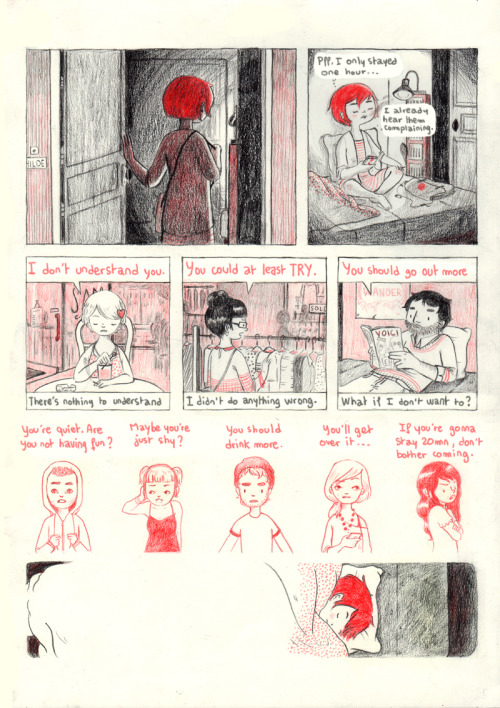 almostnormalboy: heyluchie: My comic; “Introversion” is finished! Please go to the main 