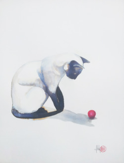 artmaniacsblog:  Caturday Cat IV by  C. Schulz