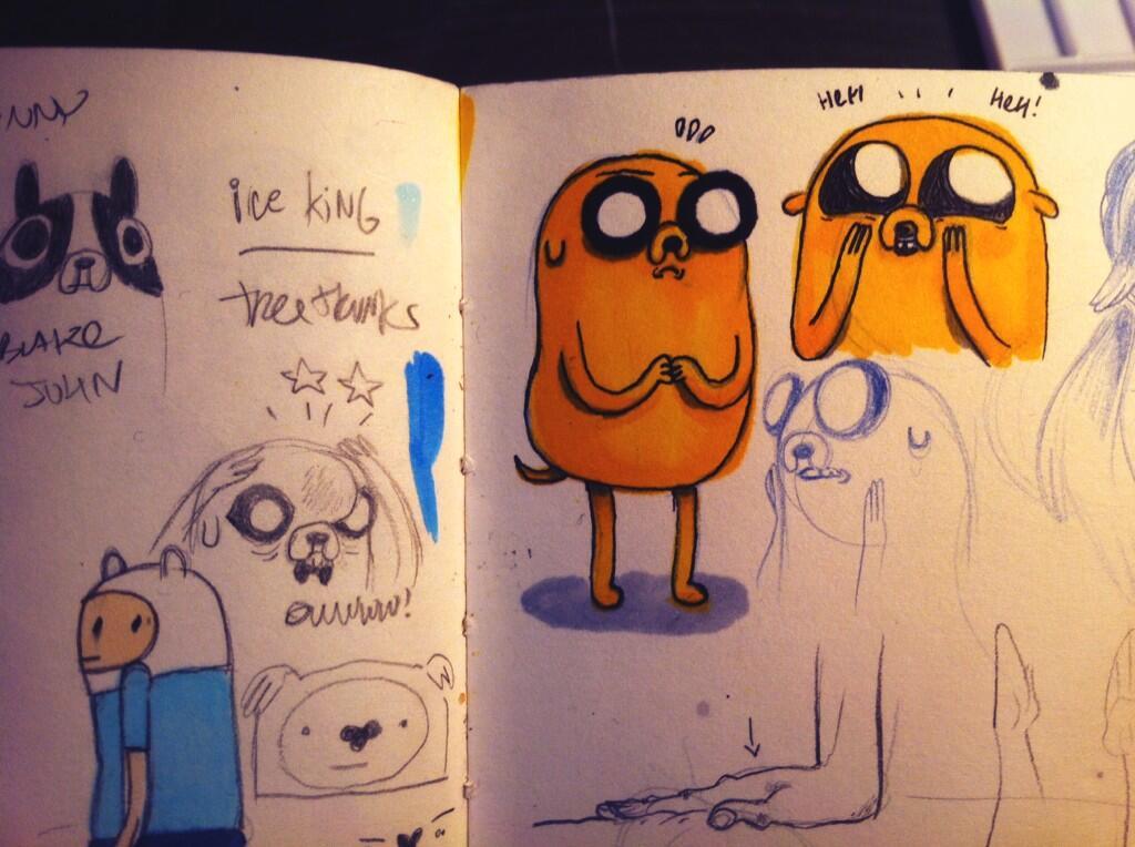 charmainevee:  Adventure Time fan art dump~ The top piece will be in the upcoming