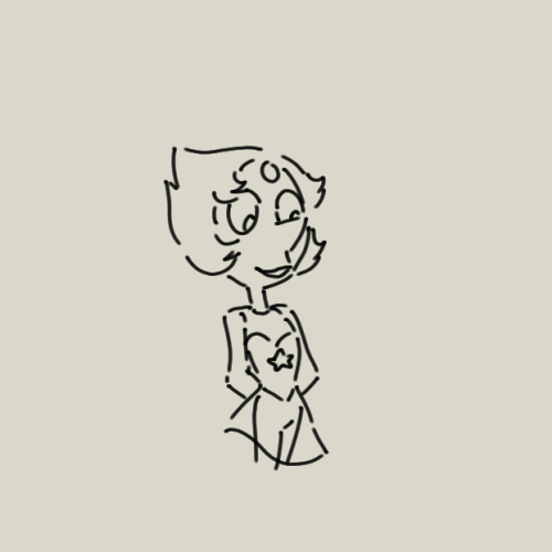 bisexualbolin:  i was doodling nothing but then it turned into pearl, making this…. face. 