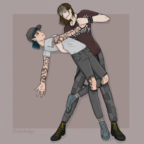 Sigheíður and Bones dancing to grindcore in their dorm room (and yes I totally lost interest while d