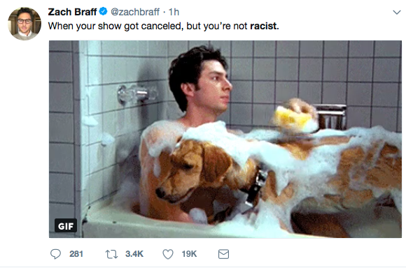 tvhousehusband: A+ to Mr. Braff.