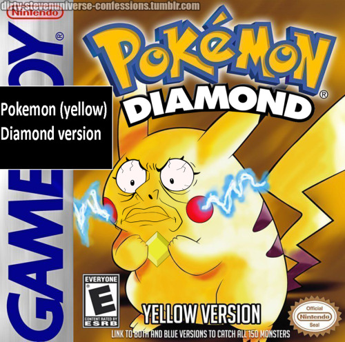 “ Pokemon (yellow)Diamond version “ -lenadapug