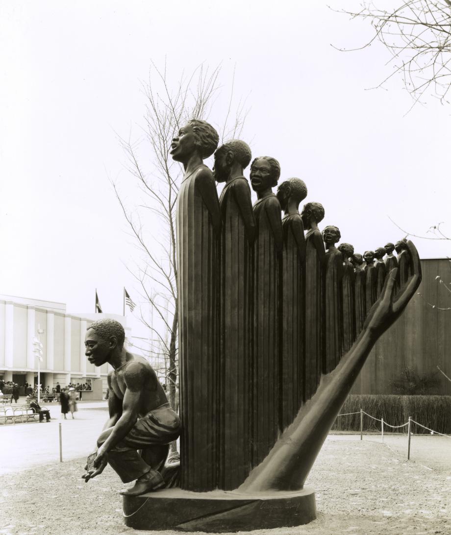 dglsplsblg:  Harp by Augusta Savage. My all time favorite sculpture by Savage. Just