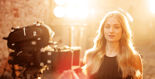 darkjeangrey:Sophie Turner for Wella. ( August , 2017)