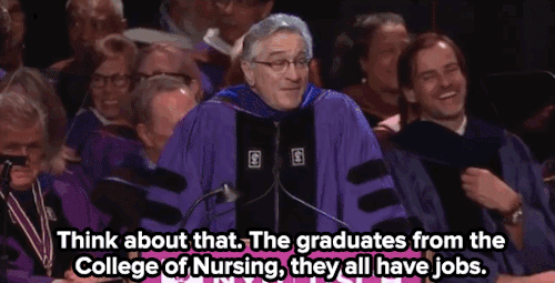 micdotcom:Watch: Robert de Niro got real with NYU grads, but was still incredibly inspiring