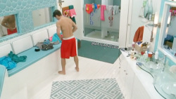 iamteamvegas:  Cody strips to his underwear for a HOT shower! 