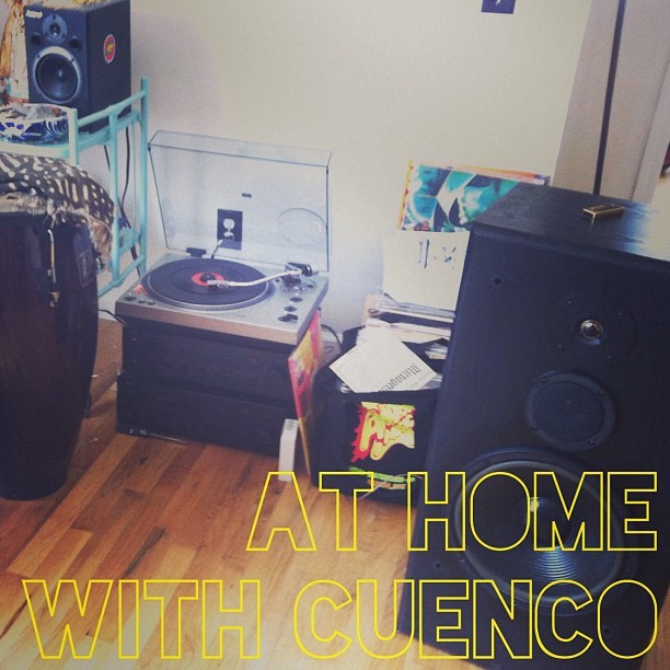 joancuenco:  Vintage turntable freshly hooked up with @raymonddumas #analog #vinyl