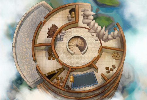 Hey everyone!More maps this week: a smuggler/pirate’s hideout, and their conveniently docked ship, a