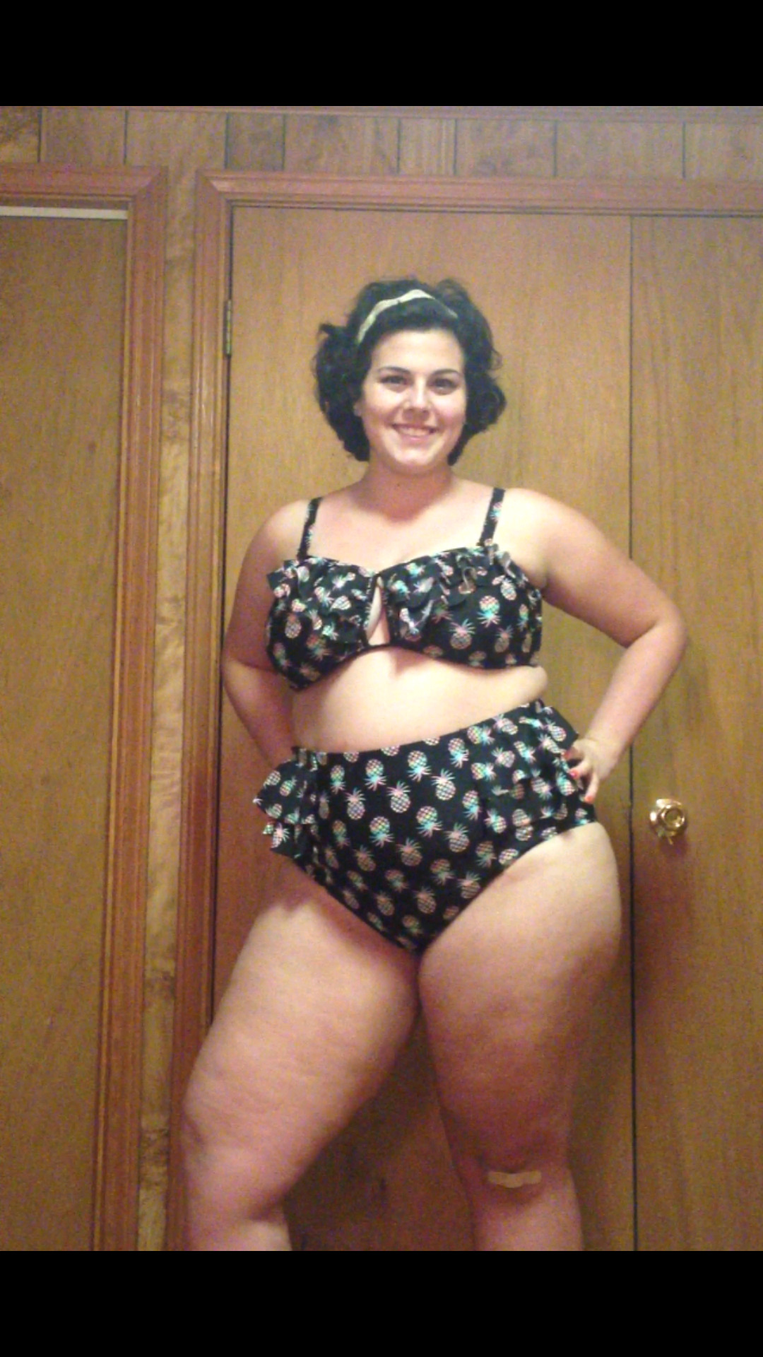 chubby-bunnies:  Wearing a bikini has never felt so good!US size 16/18 Come say hi! 
