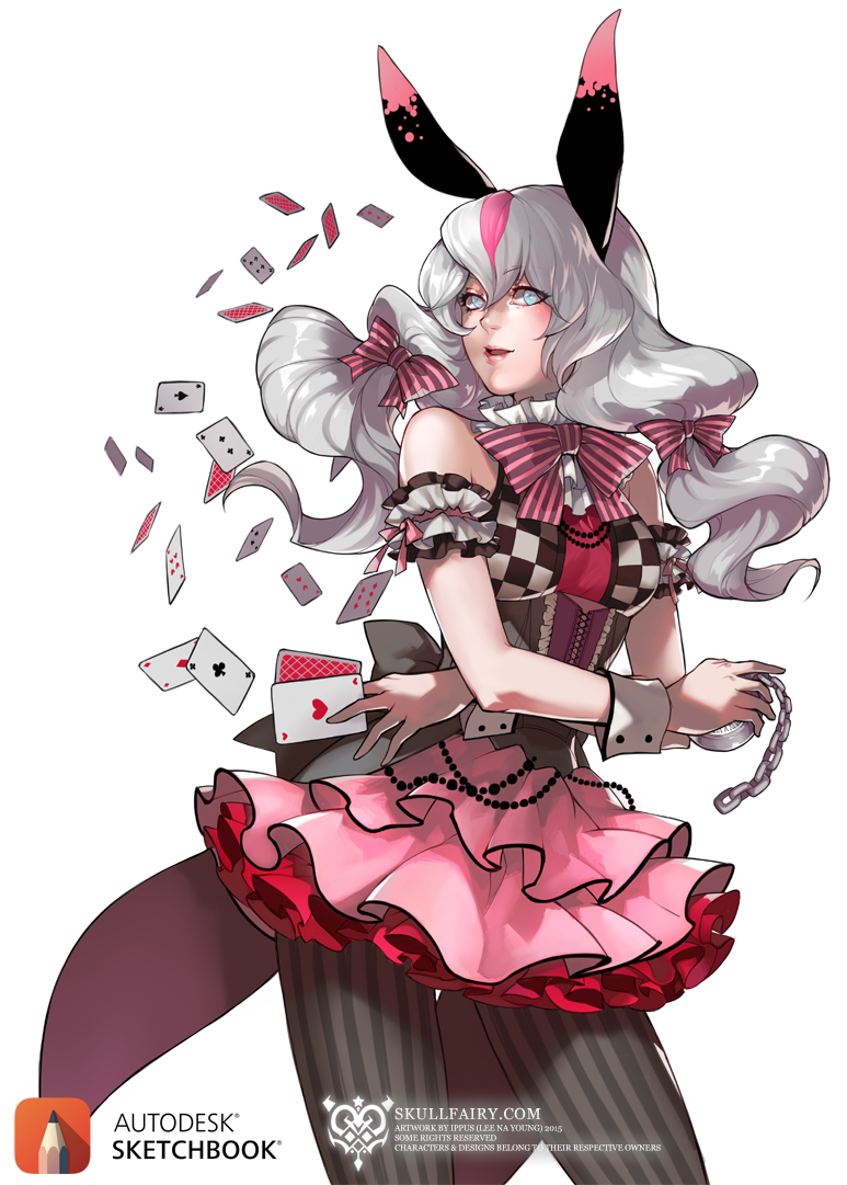 ippus:  This really is becoming a frilly fest :’D!Got approached to do a art process