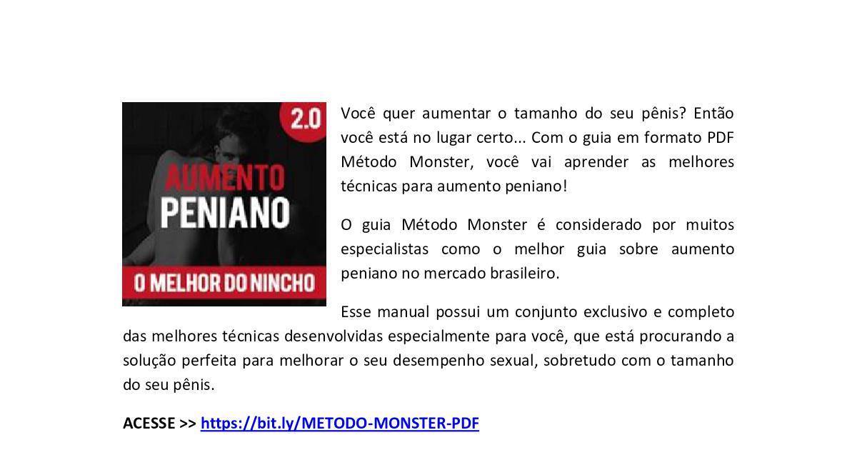 método monster 2.0 pdf gratis