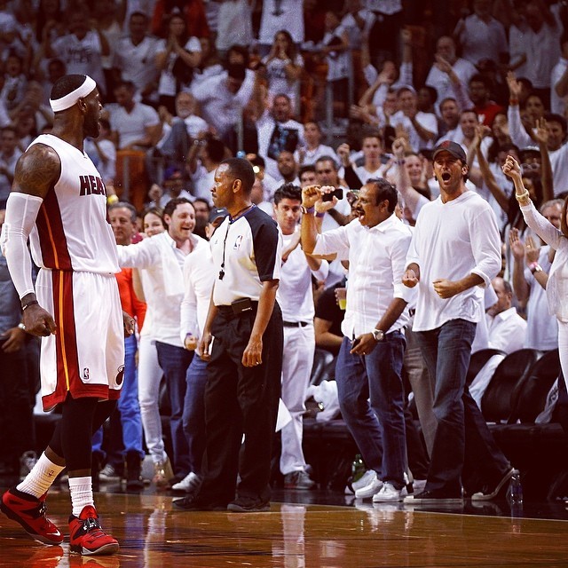 themiamiheat:  During this season’s #WhiteHot Playoffs your @MiamiHEAT have a perfect