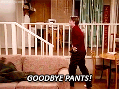 oldblueeyes:  anostalgicnerd:  Literally me.  I honestly don’t wear pants unless