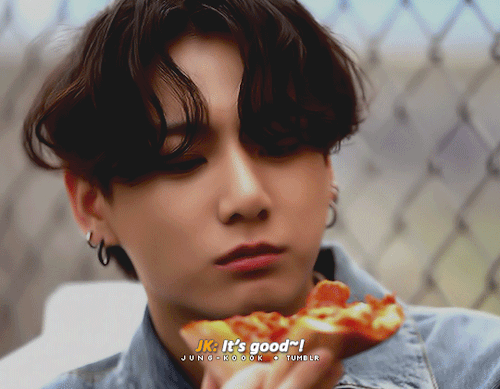 Just Jimin Telling Jungkook To Eat The Pizza ( ) Bonus: ????