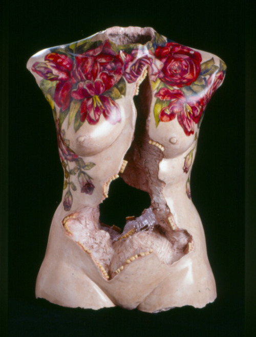 Camille Eskell Tattooed Lady: Comin&rsquo; Up Roses, Truncated series, 2003