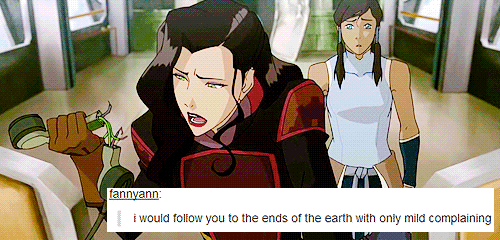 talesofnorth:  korrasami + tumblr text posts, pt.2 [pt.1]