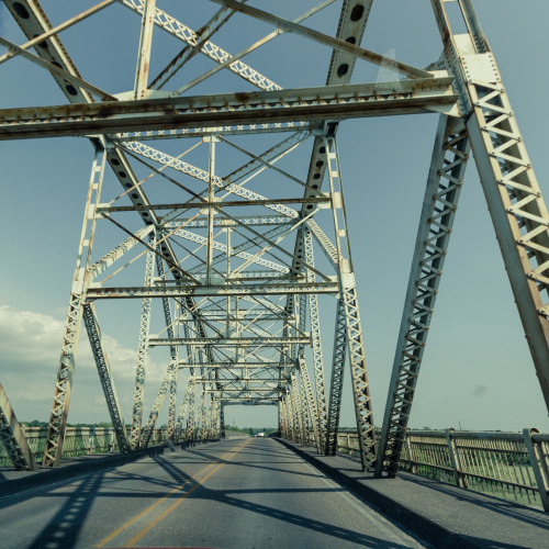 Deep South, old bridge, louisiana USA (2014)