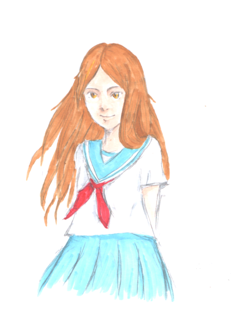 connanart:Youkai Queen It ended not-very-good and her hair are way too orange, but oh well…