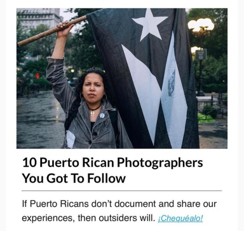 Les presentamos diez fotógrafxs puertorriqueñxs que nos ofrecen una visión ind&