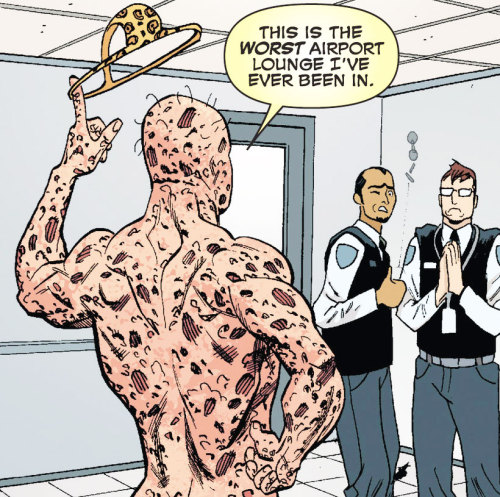 ohawkguy:deadpool going through airport security