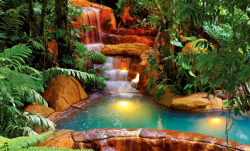 bluepueblo:  Arenal Hot Springs, Costa Rica