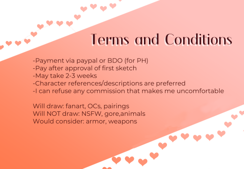 Will be opening commissions again for 2021, starting with the Valentines theme! From February 6- 28,