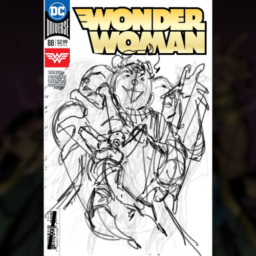 A fill-in cover I did recently for “Justice League Dark & Wonder Woman: Witching Hour #1&r