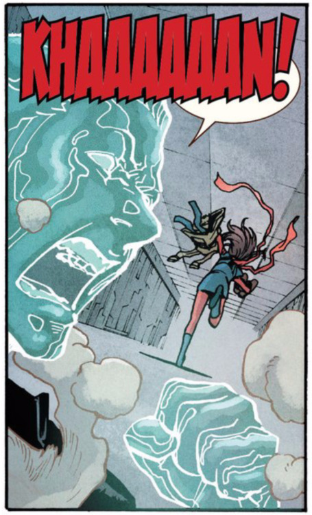 comixology: I really gotta wonder how long gwillow was waiting to do this. (Ms. Marvel #15)