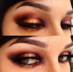 lickgold:  Spent more time on my eye makeup
