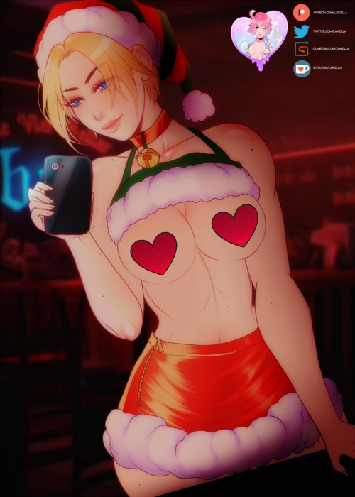   Ho-ho-hoe! We are in that time of the year again and IQ seems to be throwing up a party!  Patreon reward for okmalshamsi  Hi-res + semi-nude & cum/messy versions attached, along with .PSD & GIF aswell here~