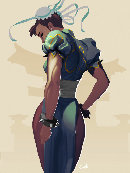 thegamefreaks:  Chun-LiArt by Jorge “Chili”