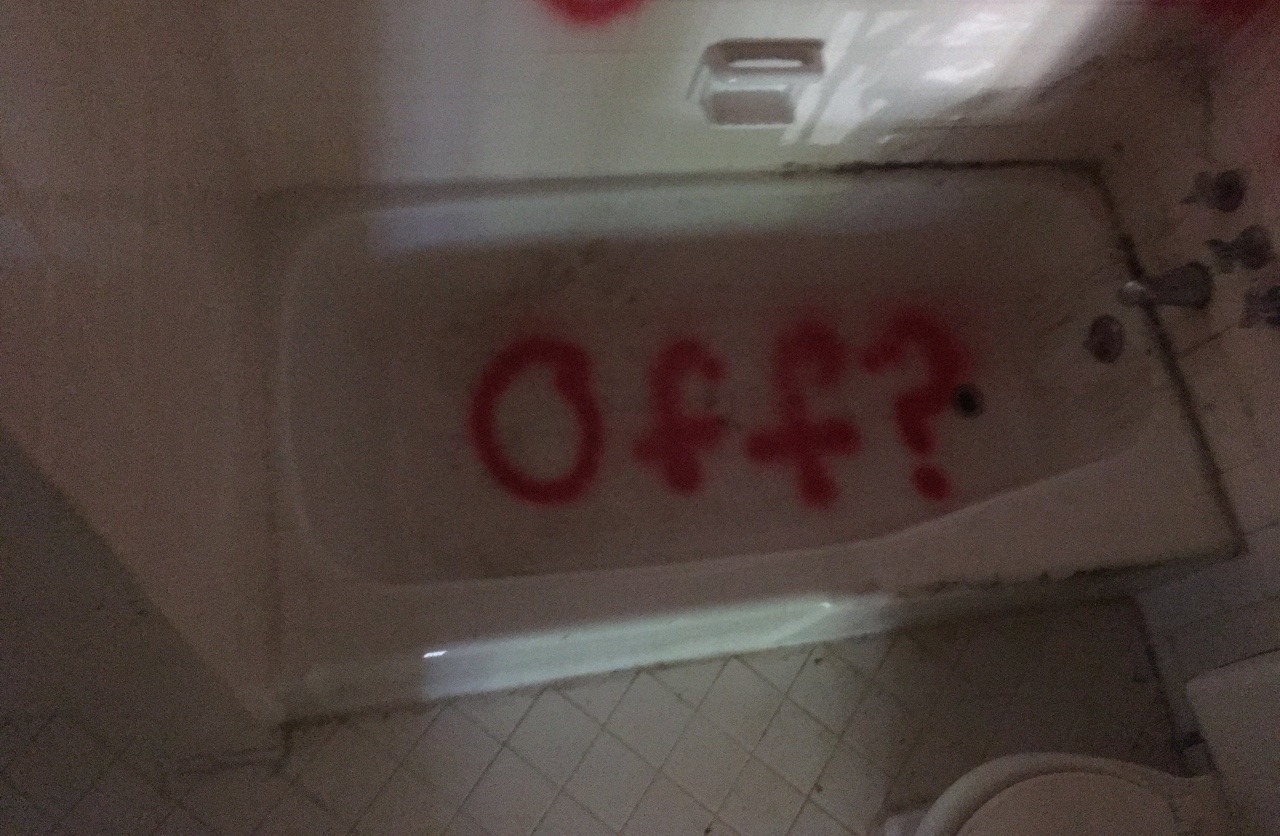 afloweroutofstone:Some of my favorite graffiti I found today.