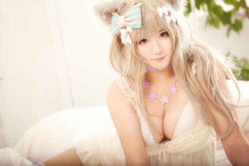 Porn photo Cosplay Girl Dazai Garo (Cat Girl) 2HELP