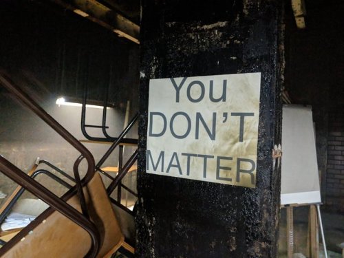 angryowlet:geeneelee:fuckyeahgoodomens:List of the Hell’s (de-)motivational posters:PLEASE do not LI