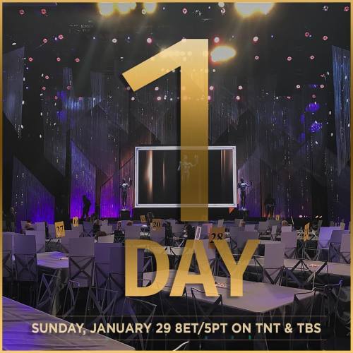 Only 1 day until the 23rd Annual #sagawards 🌟Stay tuned for more behind the scenes content #bts