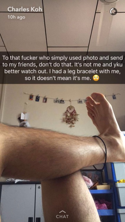 free-naked: An asshole who screenshot snaps then block right after. He said it’s not his dick but fr