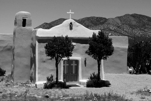 fourcornersguy: San Francisco Church #2Golden, New Mexico This little gem of a church dating from th