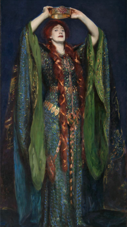 John Singer Sargent (1856 – 1925)Ellen Terry as Lady MacbethNonchaloir (Repose)Lady Agnew of Lochnaw