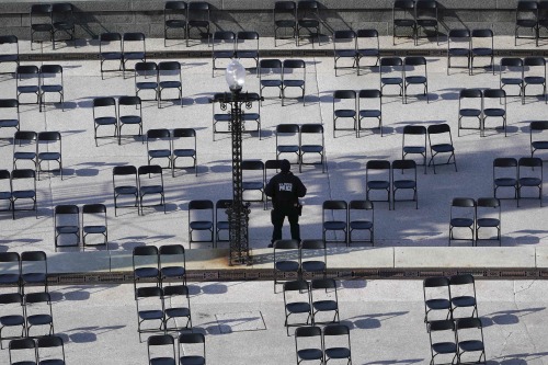 Preparations have been made on Capitol Hill in anticipation of Inauguration Day. Tomorrow, on Januar