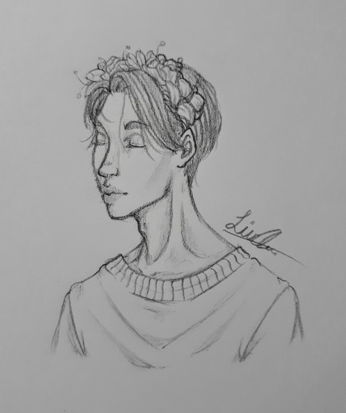 I Just Felt Like Drawing A Pretty, Soft Boy, So That's What I Did Lol