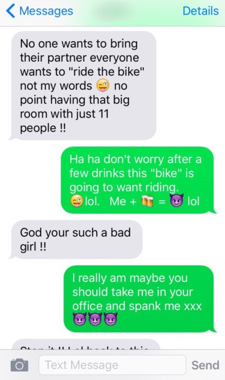 That conversation with her boss (Part 1) Screenshot from my wife&rsquo;s phone and sent to me fu