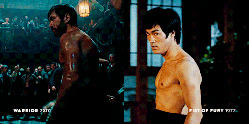 warriorhbo:warrior + references to bruce lee